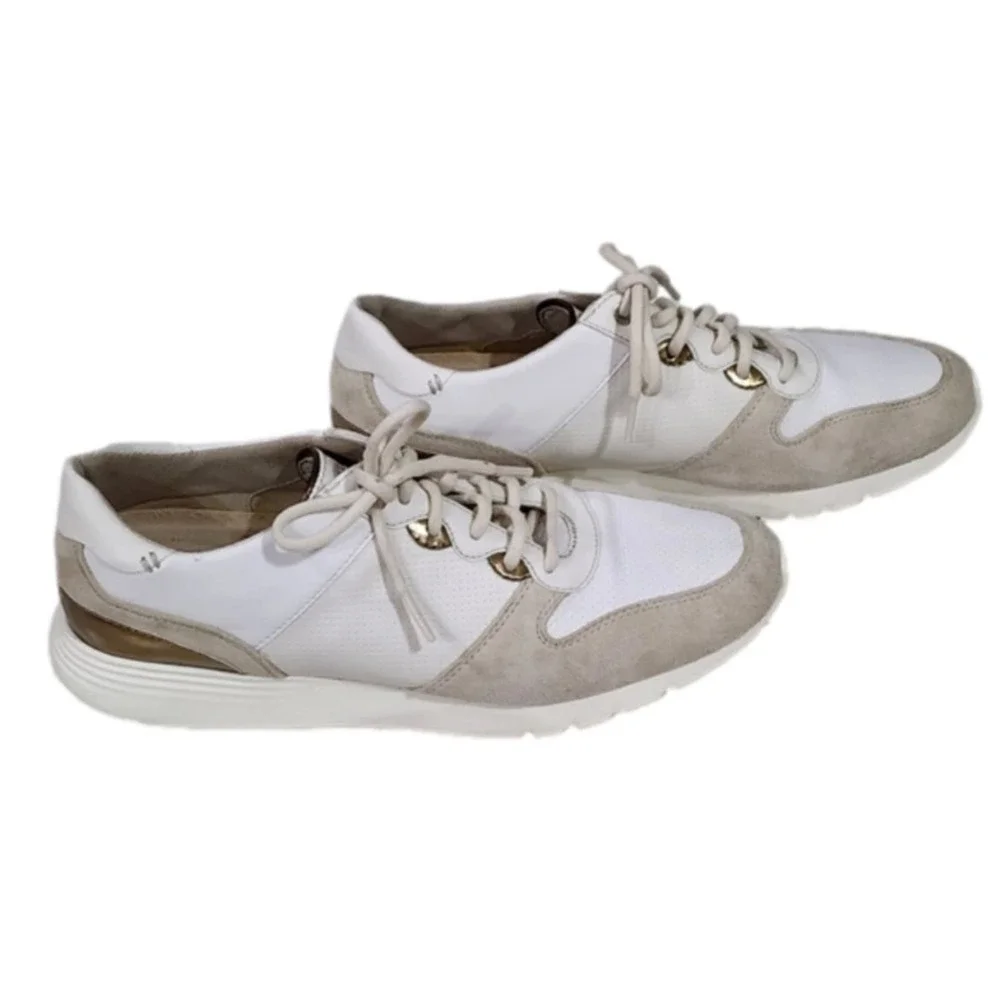 Cole Haan Grandpro white leather‎ crossover comfy sneakers women's size 11